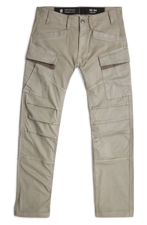 3D Regular Straight Cargo Pants (Regular & Tall)