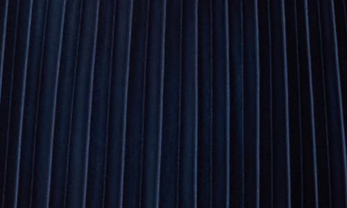T Tahari Pleated Pull-on Skirt In Blue