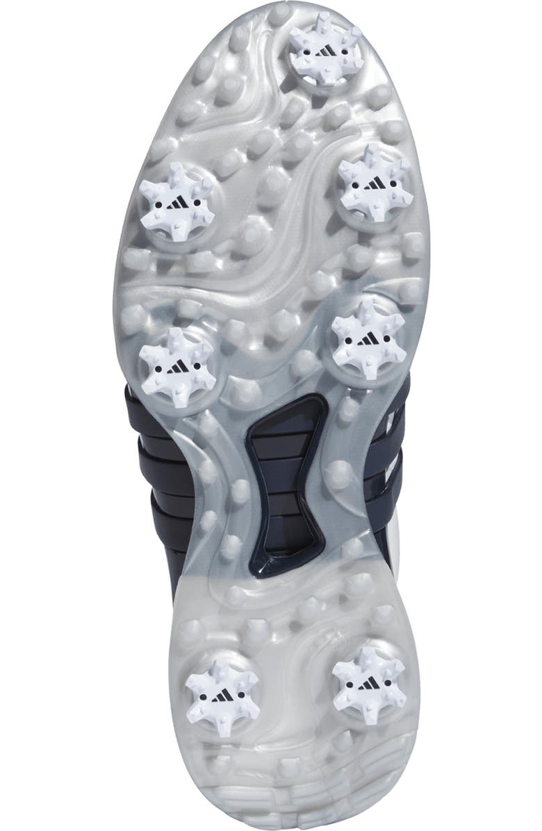 adidas Golf Tour360 24 Boost<sup>™</sup> Golf Shoe, Alternate, color, White/ Collegiate Navy/ Silver