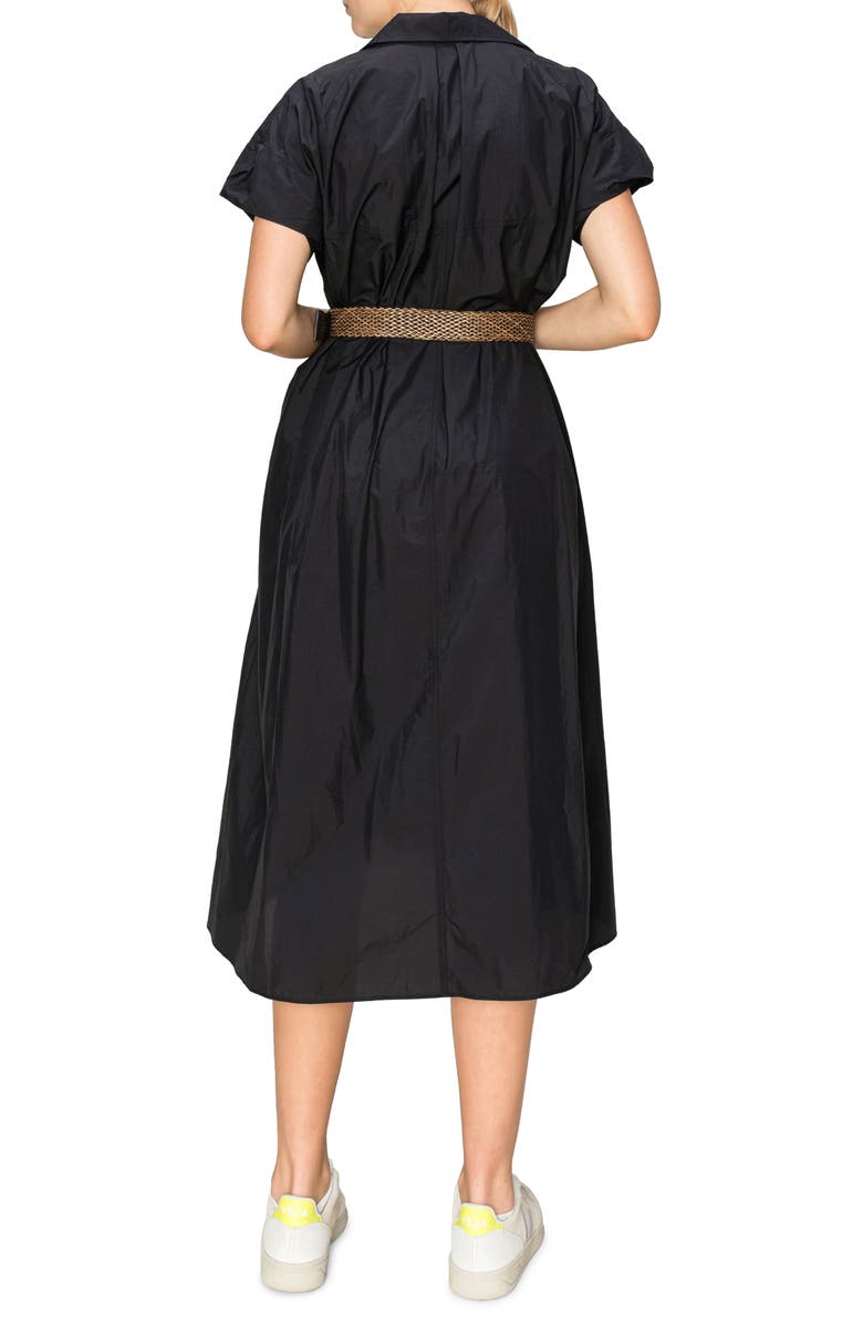 MELLODAY Belted Midi Shirtdress, Alternate, color, 
