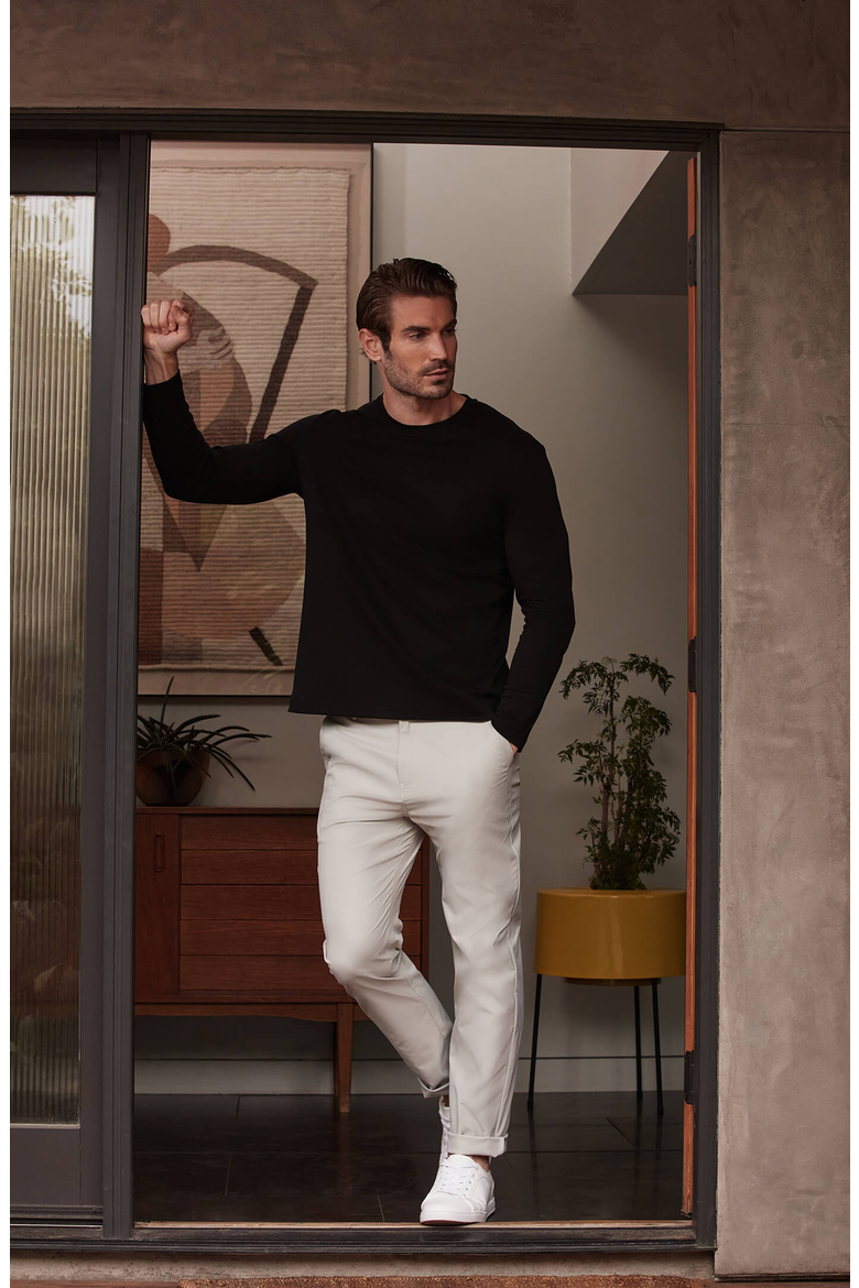 Precision Long Sleeve Shirt, Alternate, color, True Black