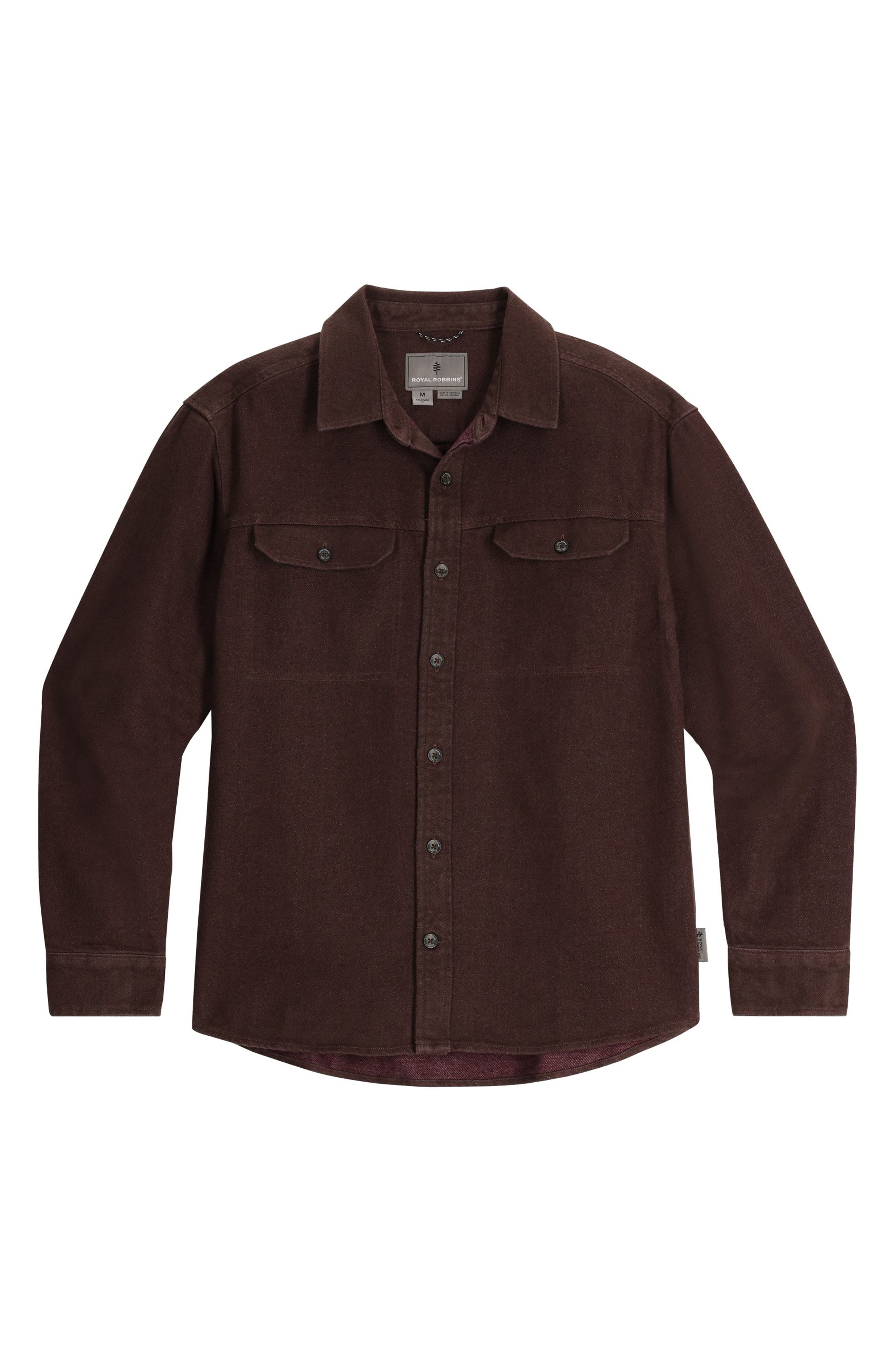 Clouds Rest Hemp Blend Button-Up Shirt