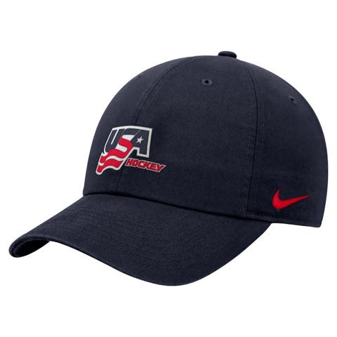 Men's Nike Navy US Hockey Club Dri-FIT Adjustable Hat