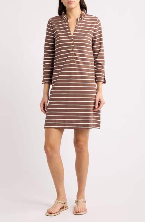 Knightley Ruffle Neck Dress