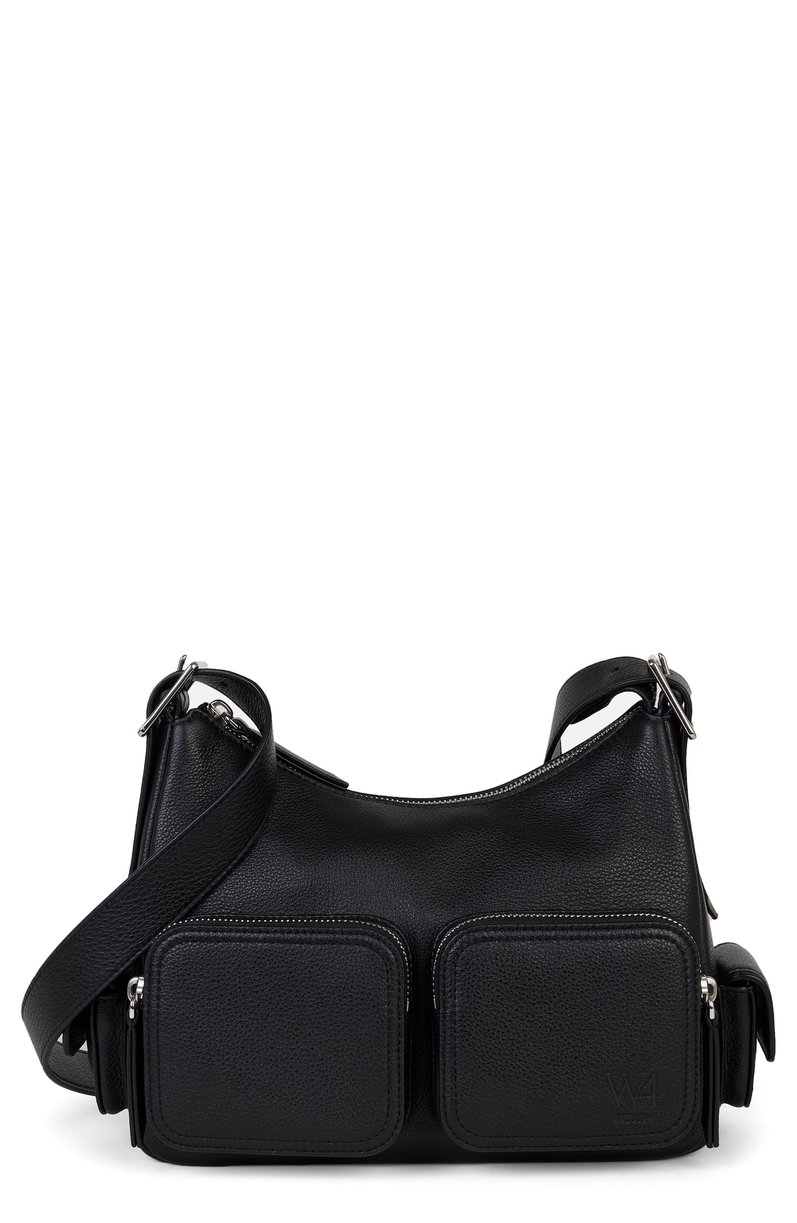 WE-AR4 The Cargo Leather Crossbody Bag, Main, color, 
