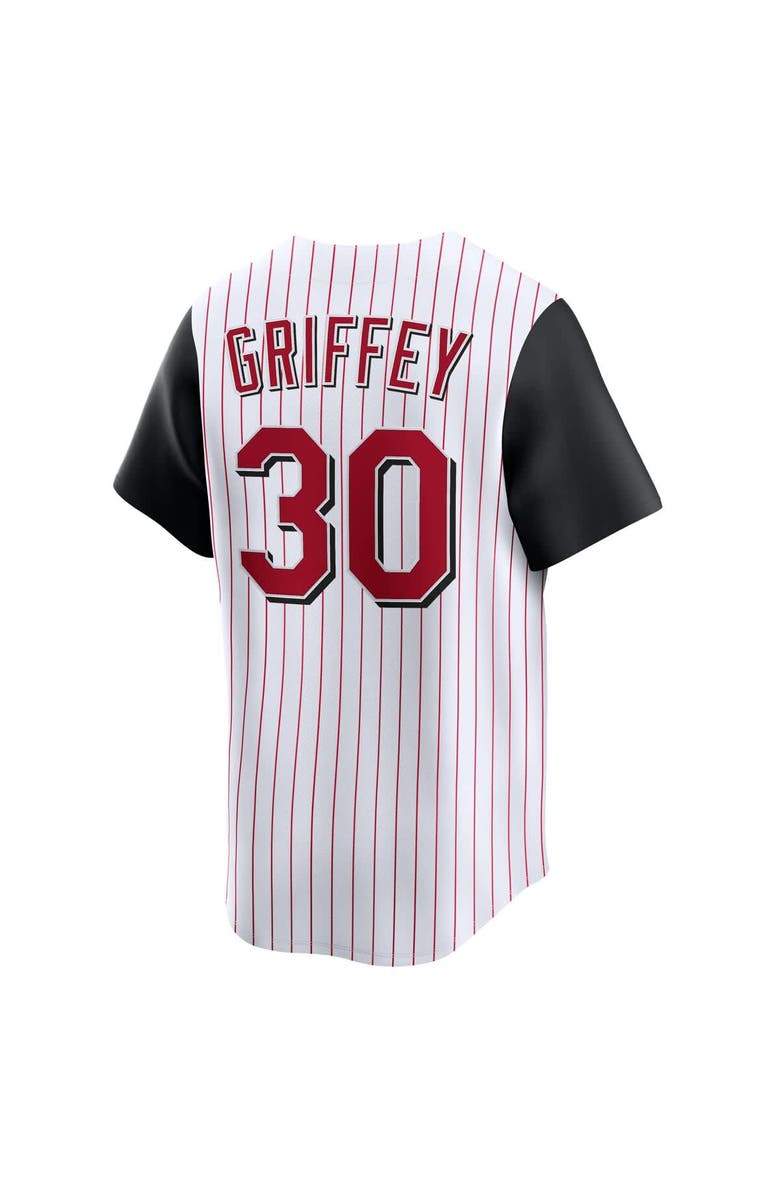 Nike Men's Nike Ken Griffey Jr. White Cincinnati Reds Cooperstown Collection Limited Jersey, Alternate, color, White