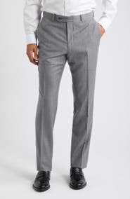 Peter Millar Harker Flat Front Wool & Cashmere Trousers