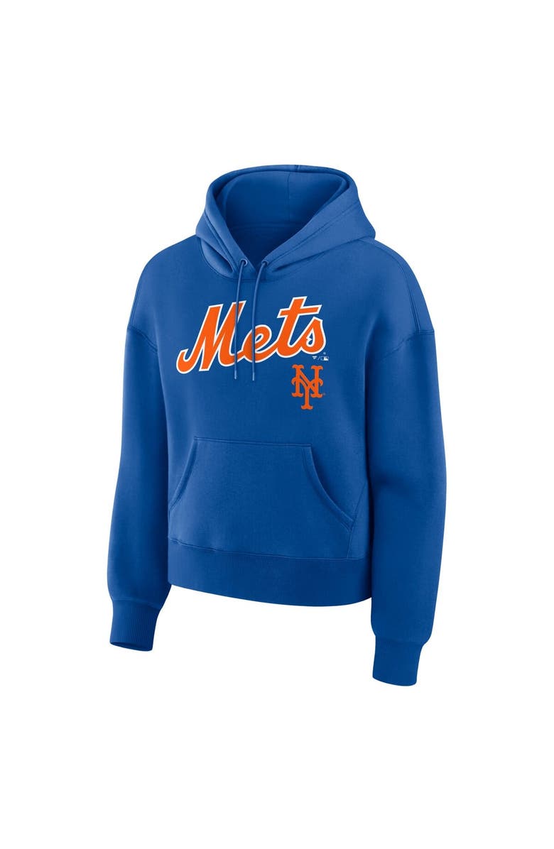 FANATICS Women's Fanatics  Royal New York Mets Lockup Legacy Fleece Hoodie, Alternate, color, Royal