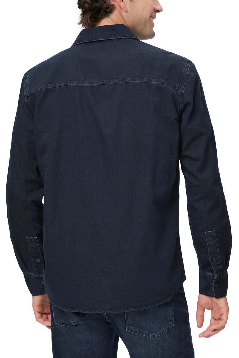 Abraham Cotton Blend Button-Up Shirt, Alternate, color, VANCE