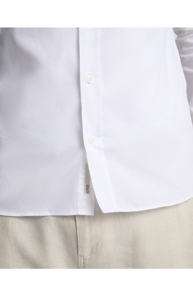 Onia Oxford Long Sleeve Button Down, Alternate, color, White