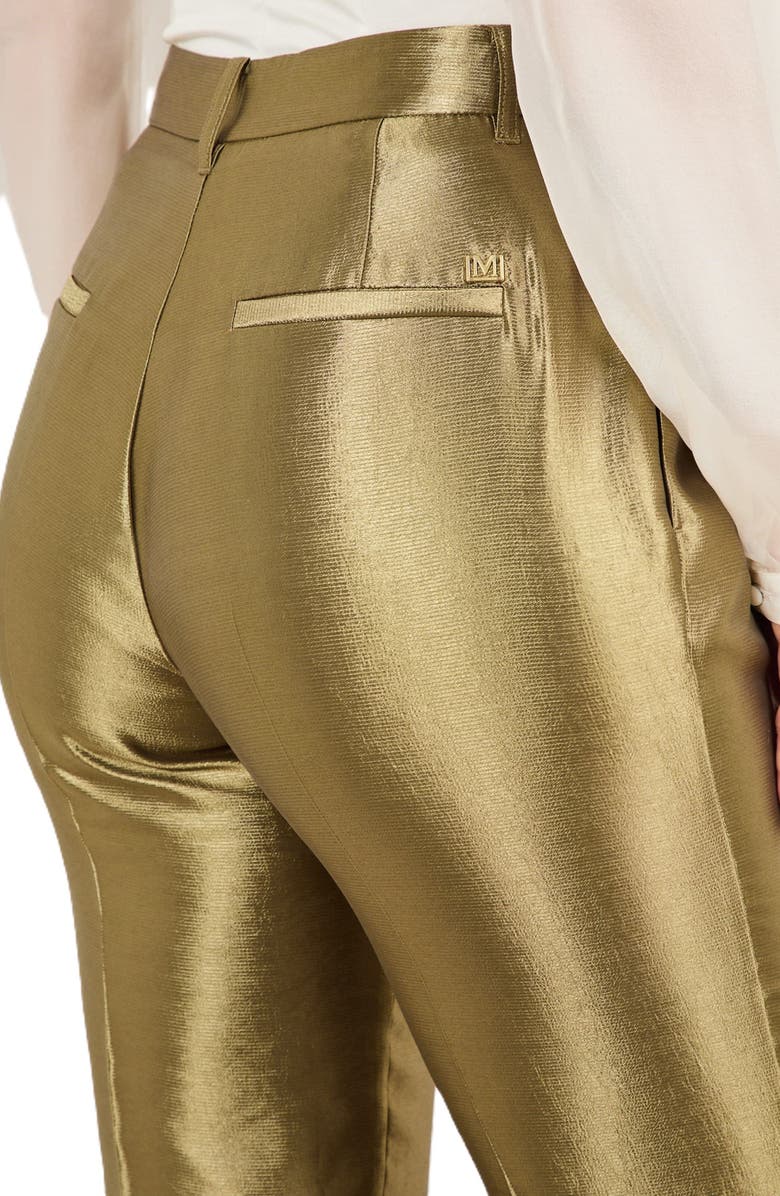 Marciano Milla Metallic Straight Leg Pants, Alternate, color, 