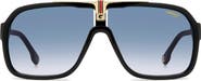 Carrera Eyewear 64mm Oversize Gradient Navigator Sunglasses