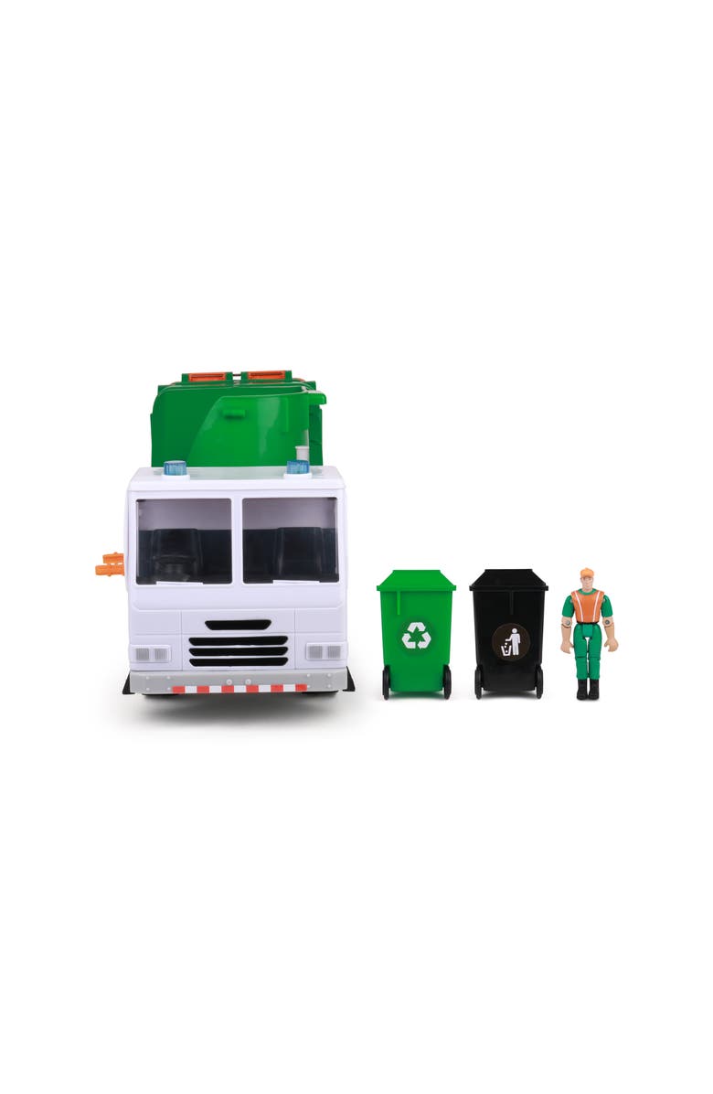 Mighty Fleet Garbage Truck Toy, Alternate, color, Multicolored