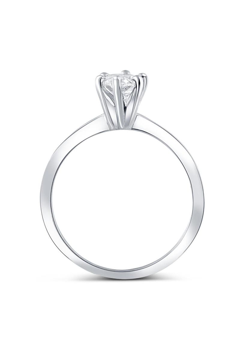 Platinum .72Ct Marquise Natural Certified Diamond Solitaire Engagement Ring, Alternate, color, Platinum