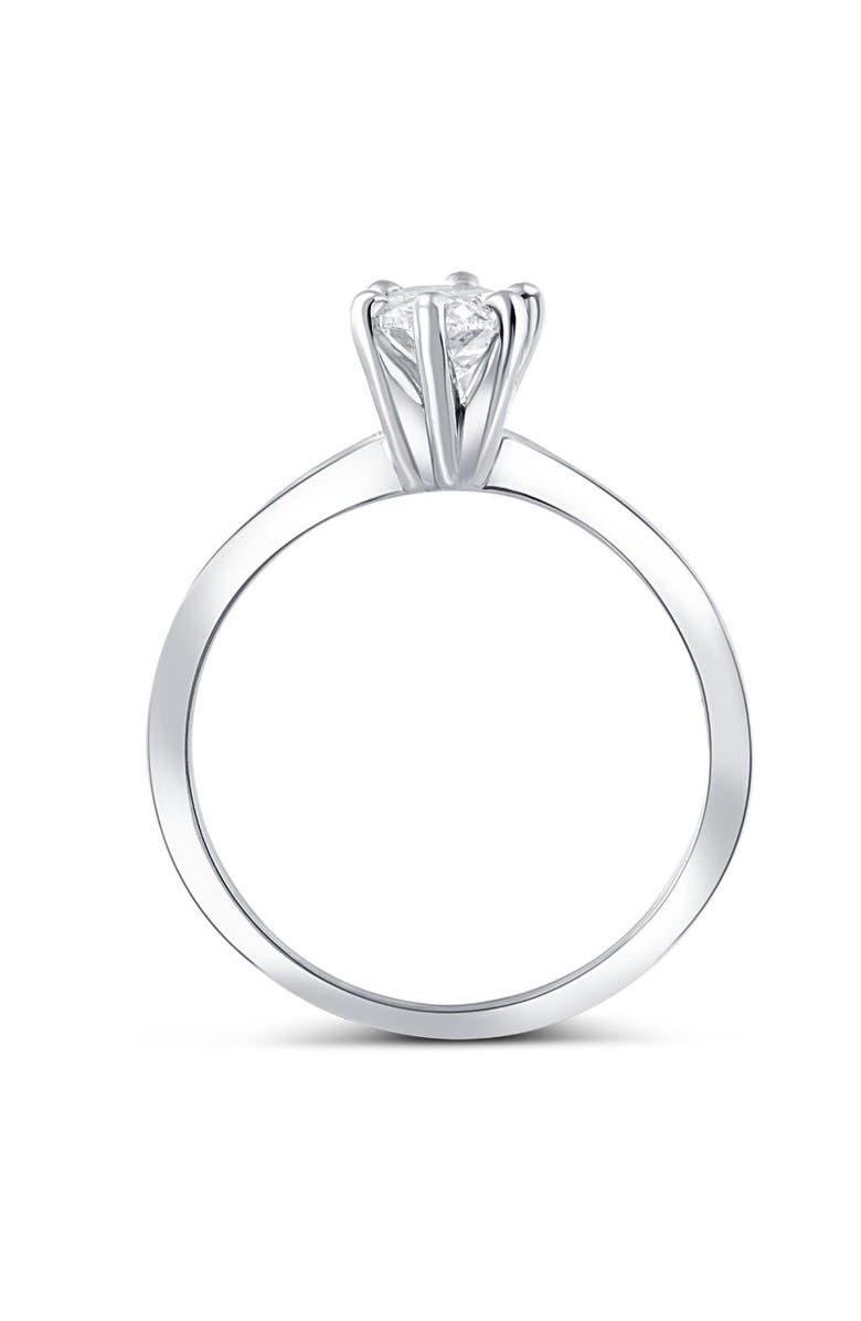 Bliss Diamond Platinum .72Ct Marquise Natural Certified Diamond Solitaire Engagement Ring, Alternate, color,