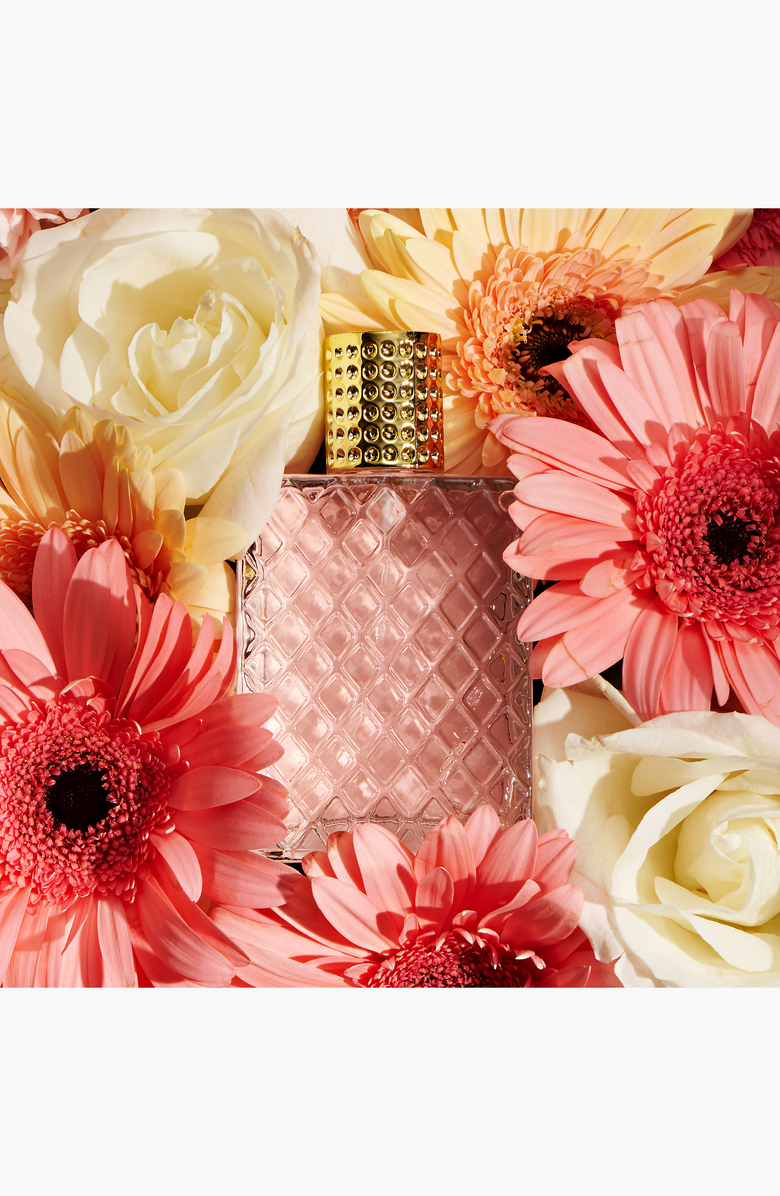 Lovery Luxury Enchanted Rose Bath & Body Beauty Kit with Leather Bag, Jade Roller & More, Alternate, color, 