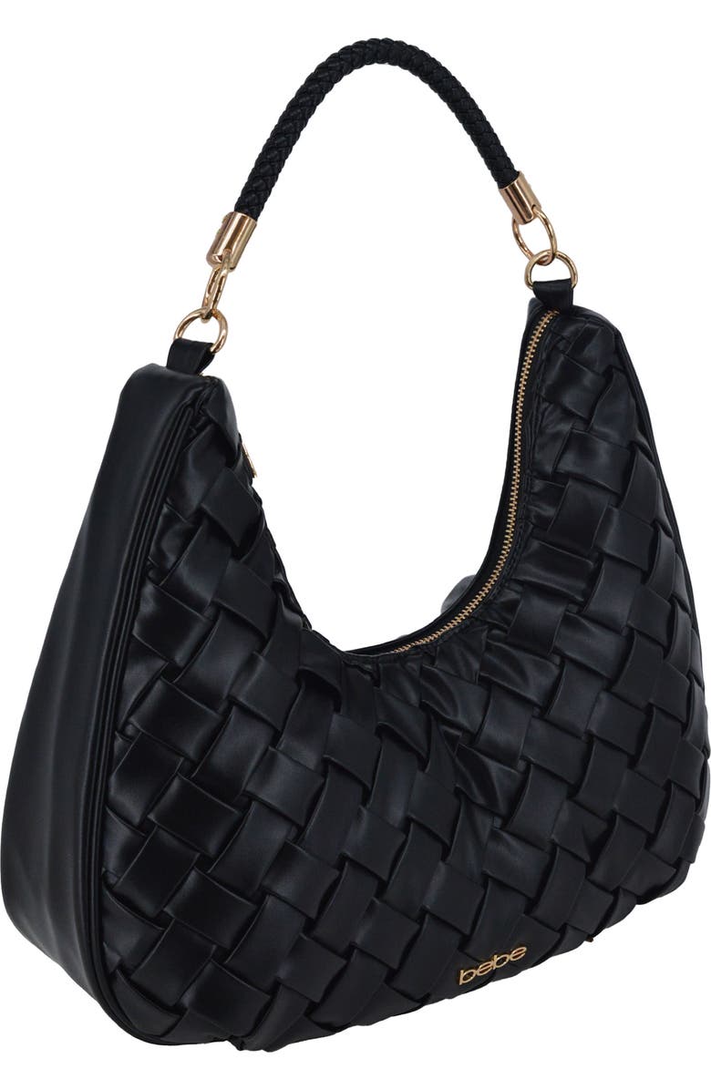 bebe Luca Hobo Bag, Alternate, color, Black
