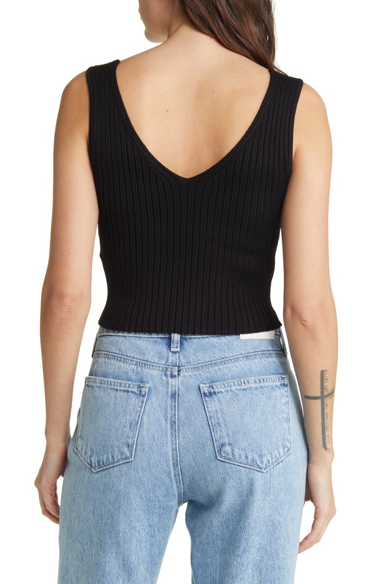 Madewell V-Neck Sweater Tank, Alternate, color, 