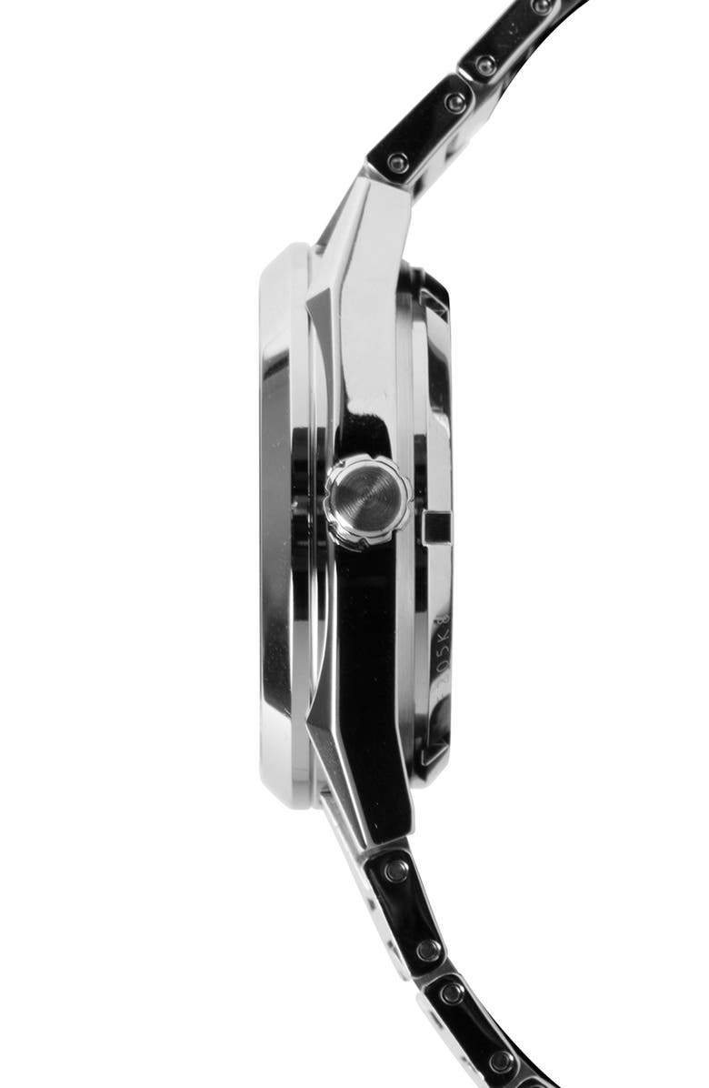 CASIO Edifice EFK-100D-1A Automatic Bracelet Watch, 43.5mm, Alternate, color, Silver