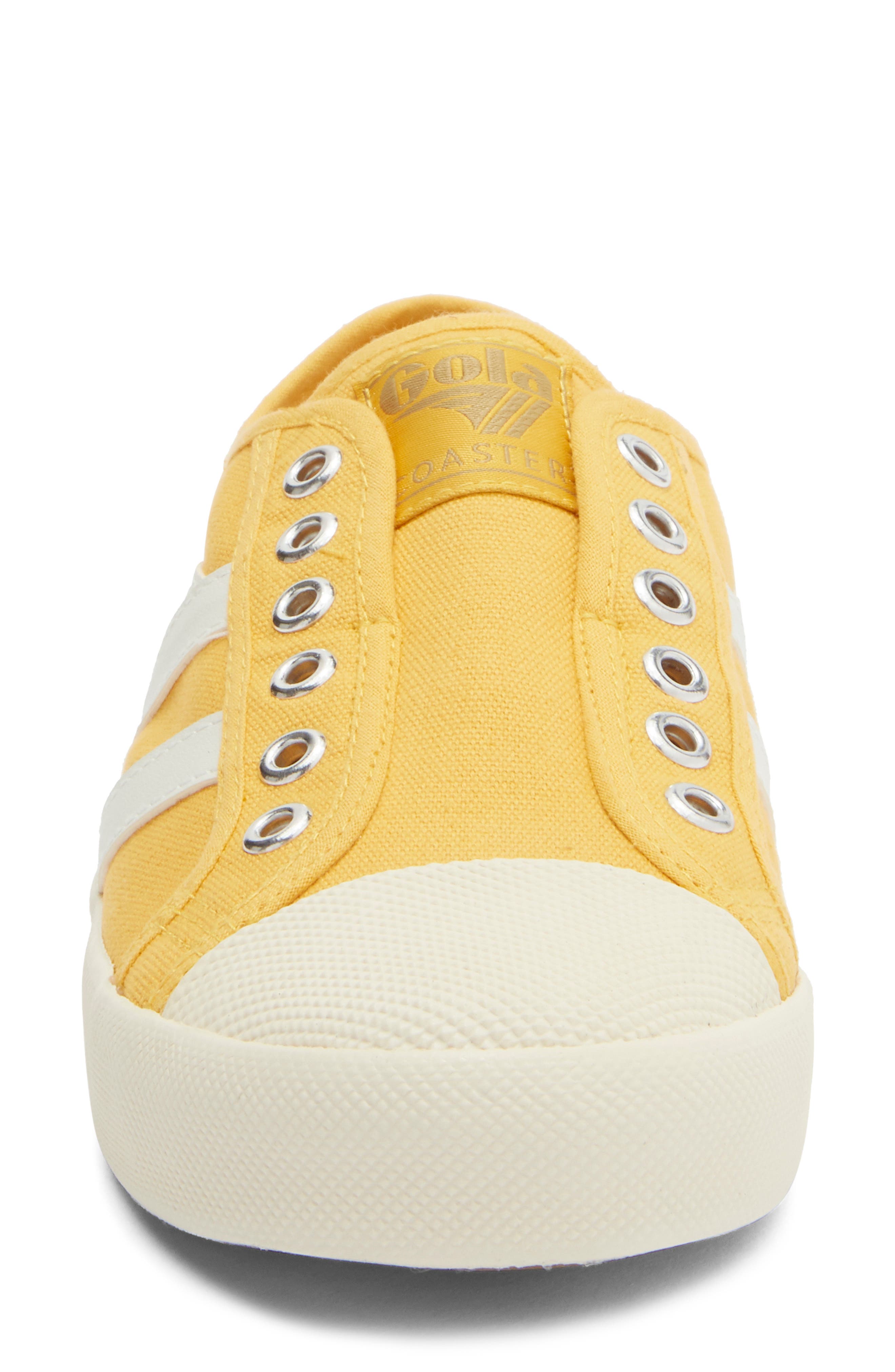 Gola Coaster Slip-On Sneaker, Alternate, color, Sun/ Off White