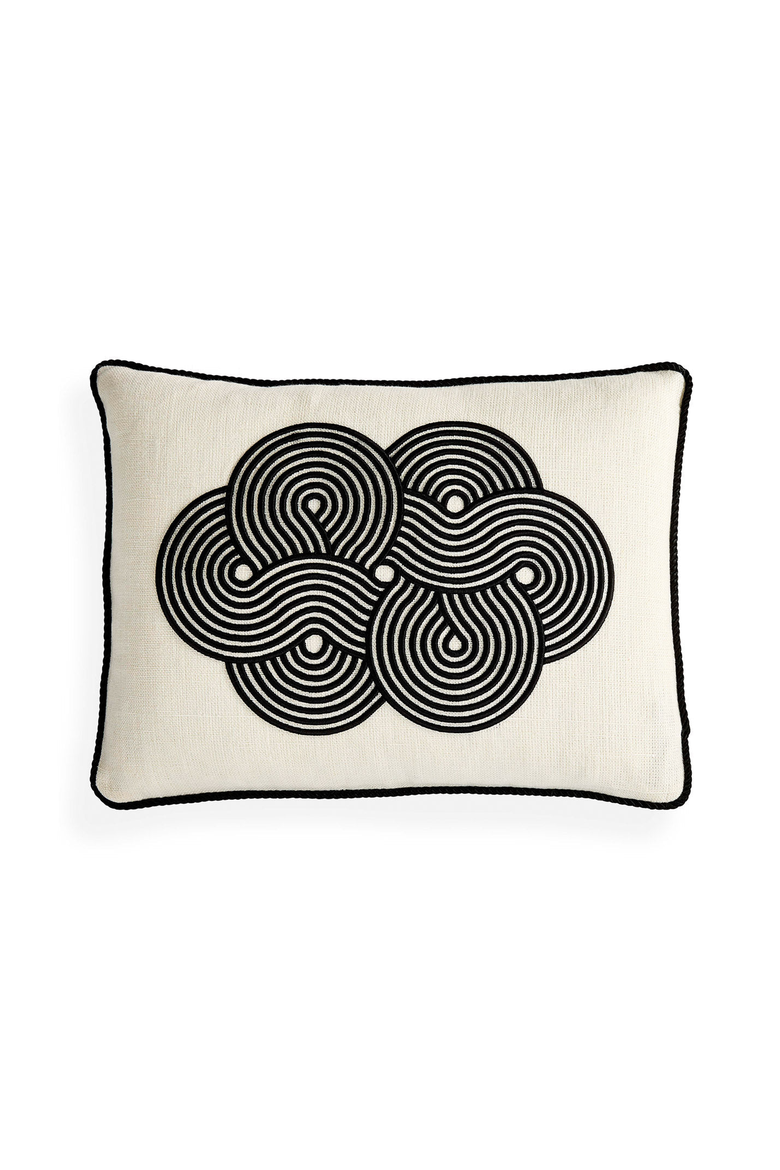 Pompidou B&W Pillow, Main, color, Cloud