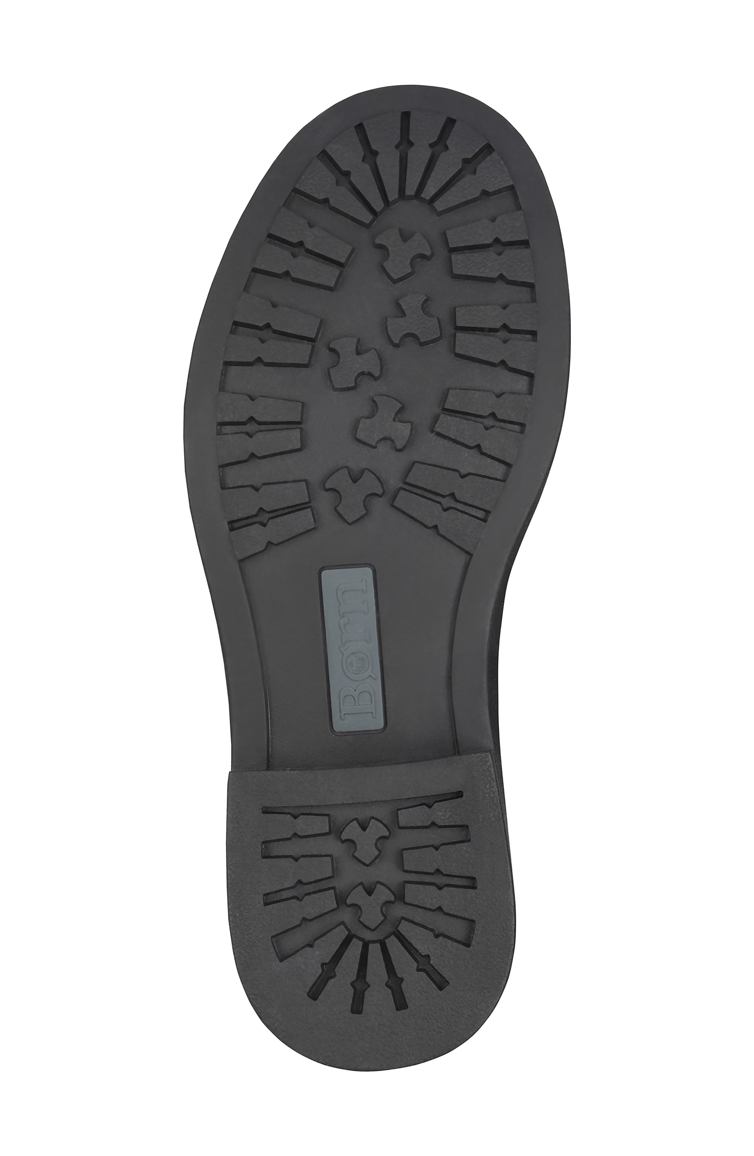 Boyer Leather Boot, Alternate, color, BLACK NUBUCK
