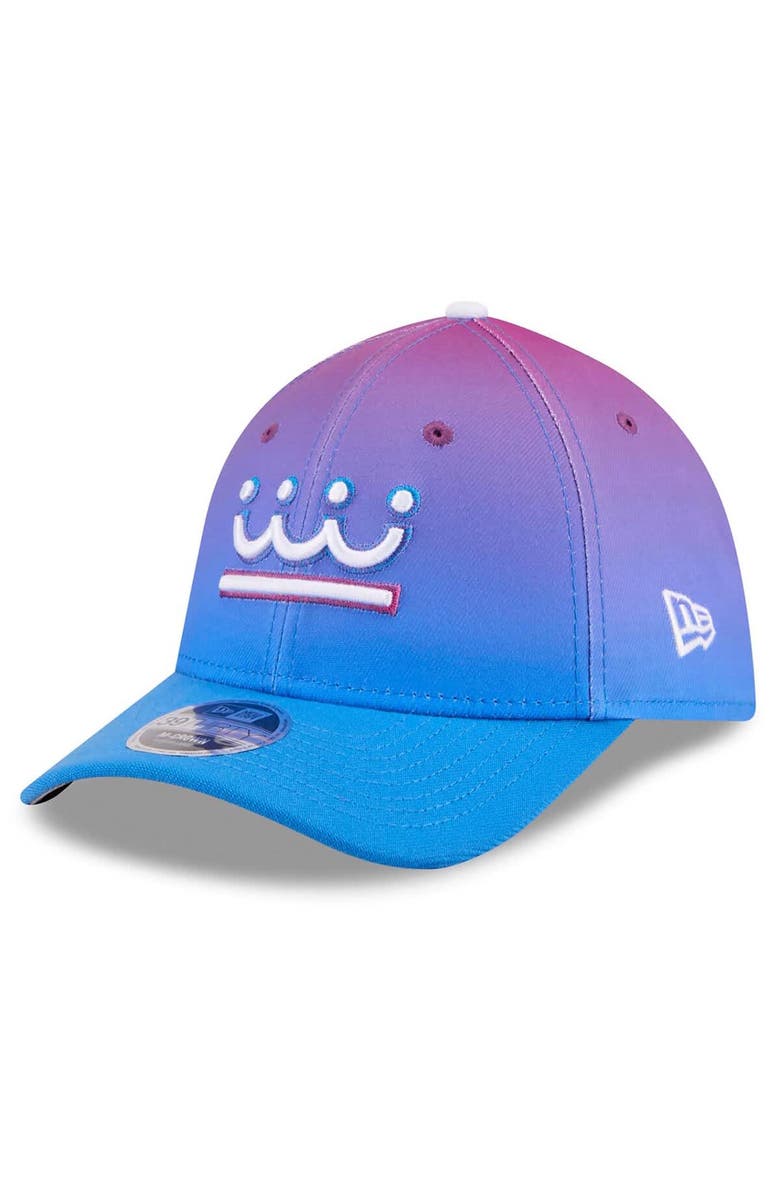 New Era Men's New Era Purple/Blue Kansas City Royals 2026 City Connect M-Crown 39THIRTY Flex Hat, Main, color, Purple