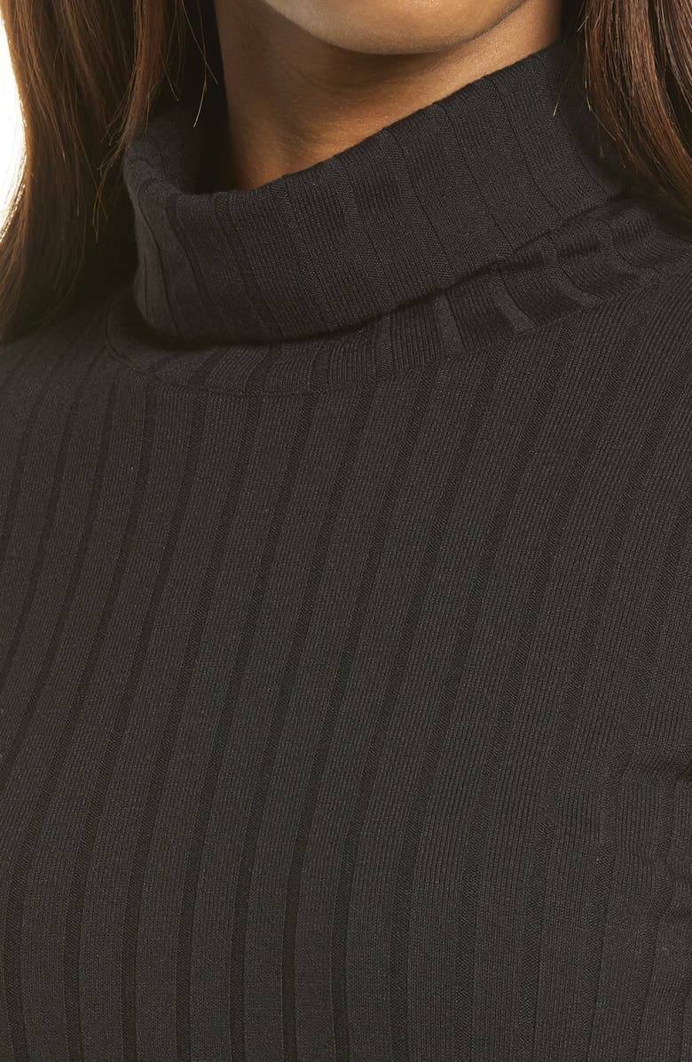 Treasure & Bond Long Sleeve Turtleneck Sweater Dress, Alternate, color,