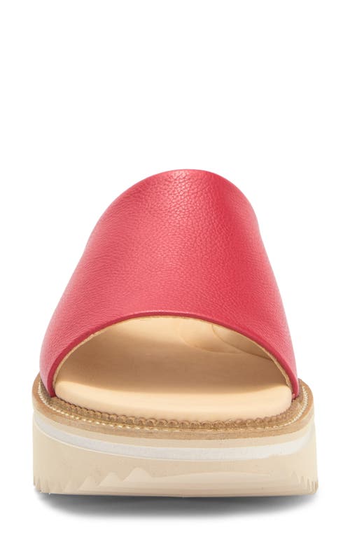 Paul Green May Slide Sandal In Red