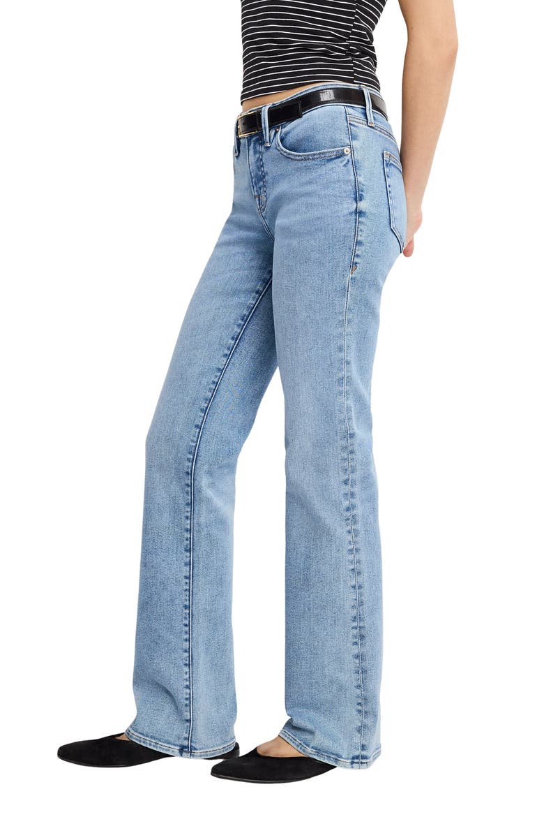 Good Low Rise Bootcut Jeans, Alternate, color, INDIGO1217