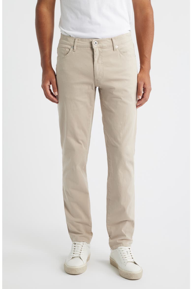 Cadiz Stretch Cotton Pants, Main, color, IVORY