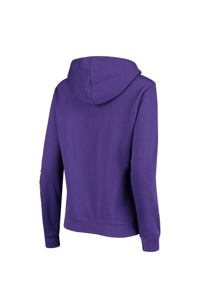 COLOSSEUM Women's Colosseum Purple LSU Tigers Loud and Proud Pullover Hoodie, Alternate, color, Purple