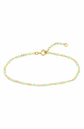 ES JEWELRY Enamel Chain Bracelet