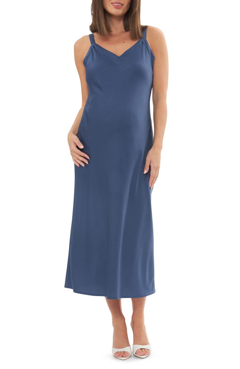 Ripe Maternity Harlow Maternity Slipdress, Main, color, 