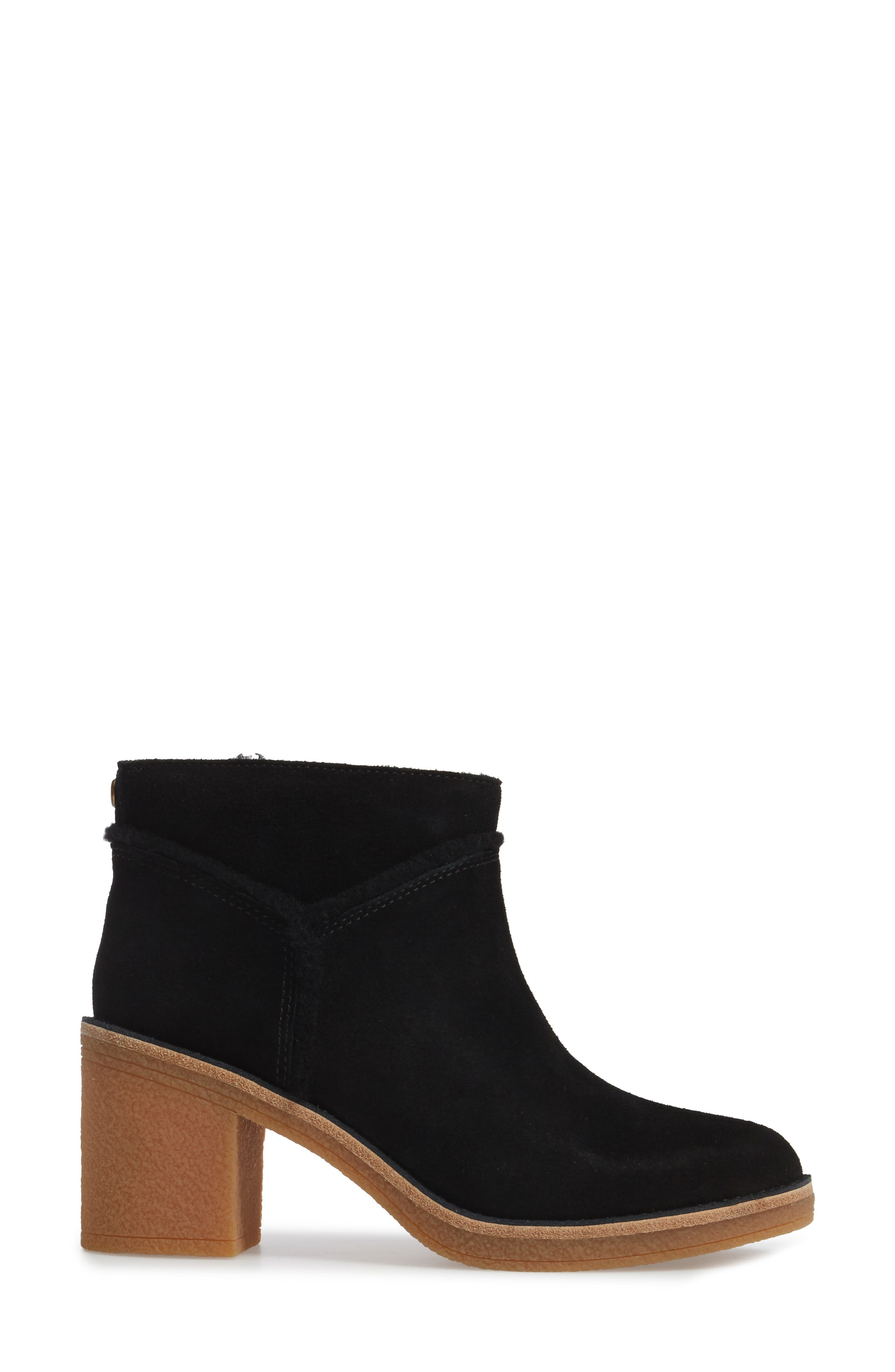 UGG<sup>®</sup> Kasen Genuine Sheepskin Lined Bootie, Alternate, color, 
