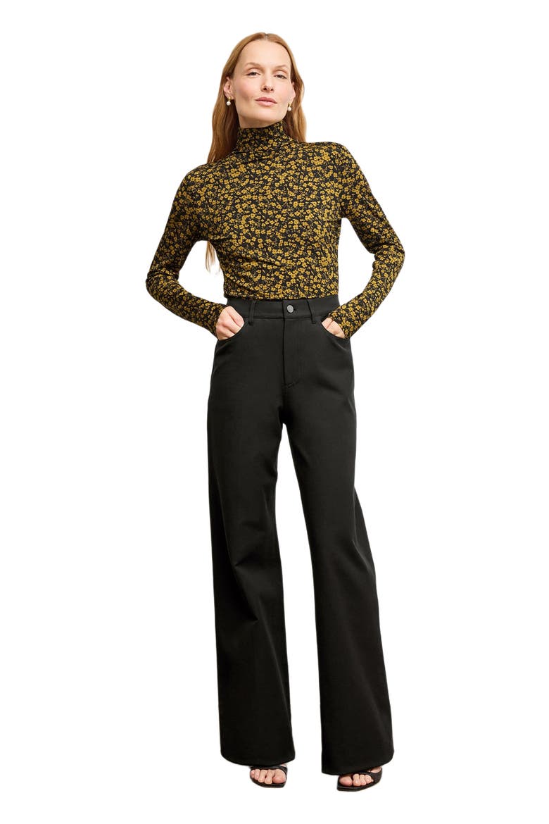 Milo Wide-Leg Jean, Alternate, color, Black