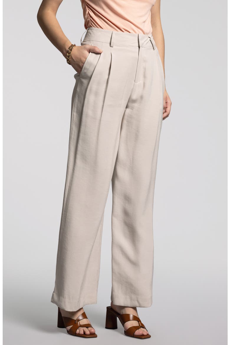 Lacy Straight Leg Pants, Alternate, color, SOFT GREY