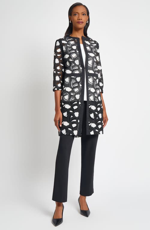 Ming Wang Heritage Fit Lace Jacket