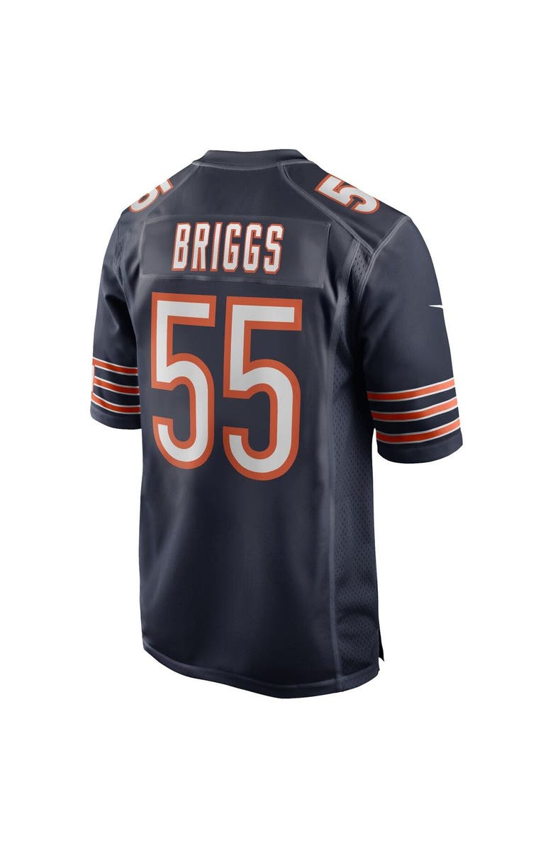 Nike Men's Nike Lance Briggs Navy Chicago Bears Game Retired Player Jersey, Alternate, color,