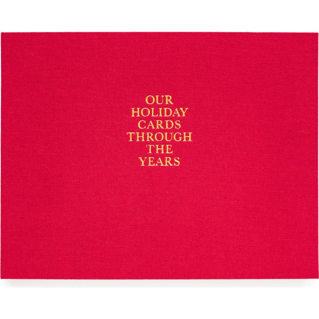 Sugar Paper Holiday Card Book in Red  product