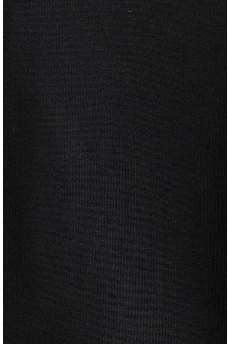 Embroidered Logo Cotton French Terry Graphic Sweatshirt, Alternate, color, N0000 NERO