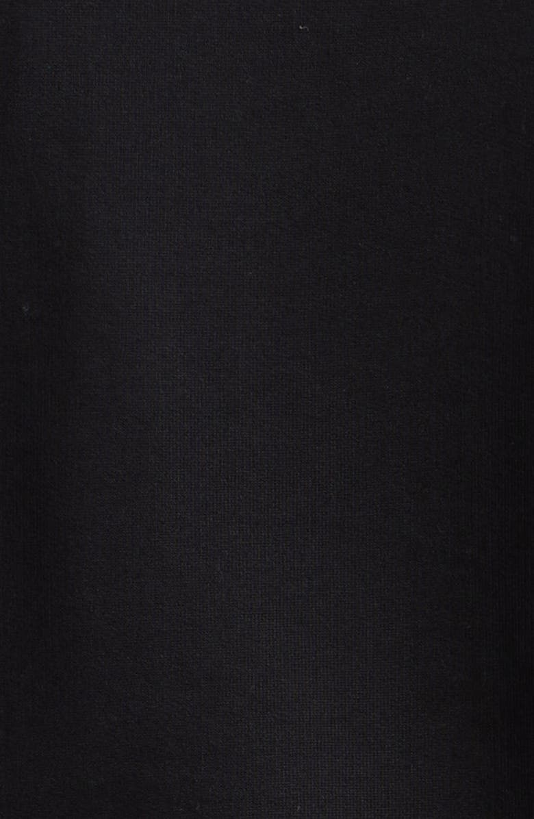 Dolce&Gabbana Embroidered Logo Cotton French Terry Graphic Sweatshirt, Alternate, color, N0000 Nero