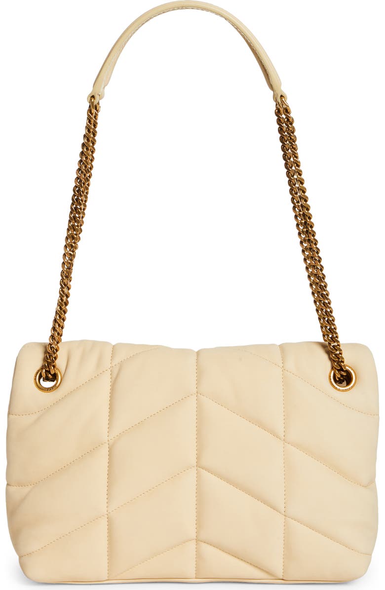 Saint Laurent Small Lou Leather Puffer Bag, Alternate, color,