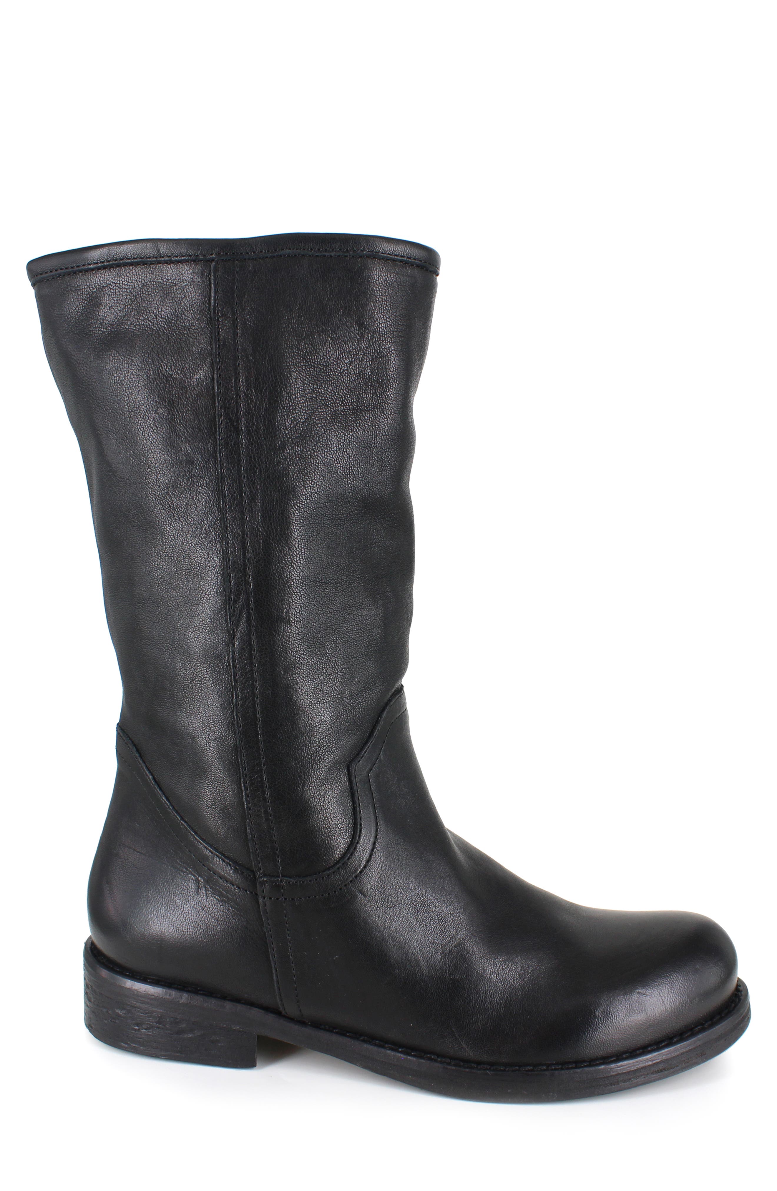 ZIGI Fiona Boot, Alternate, color, Black Leather