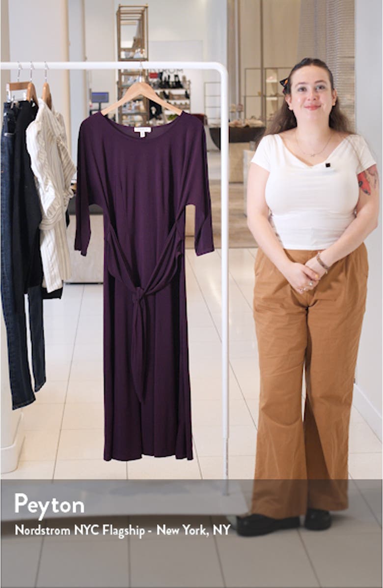 Tie Front Midi Dress, sales video thumbnail