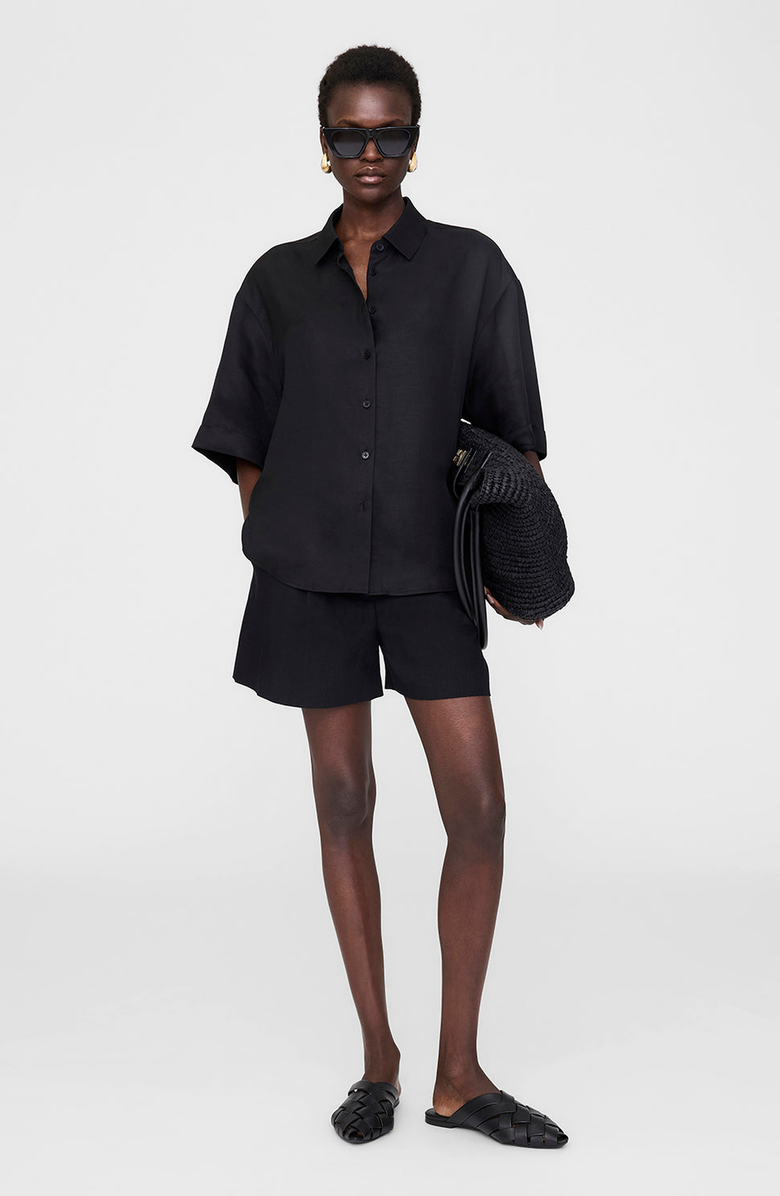 ANINE BING Coco Shirt, Main, color, 