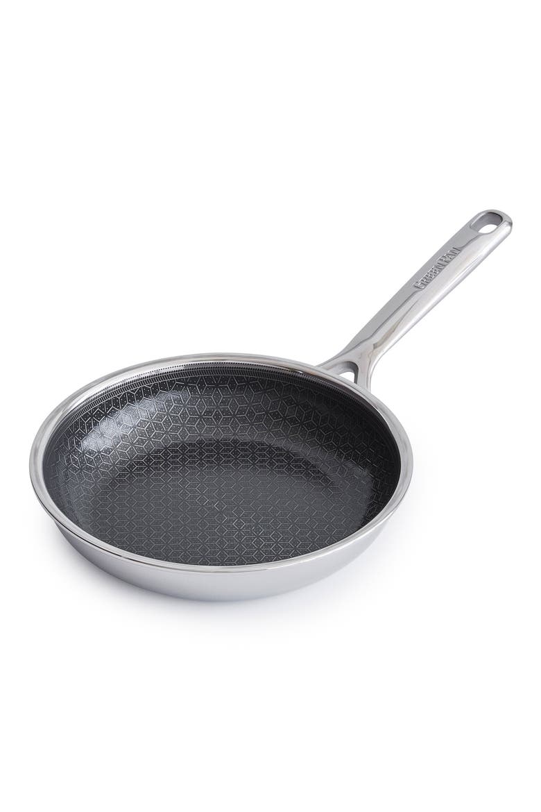 Spectra Thermobond Hybrid Stainless Steel Fry Pan, Main, color, GREY