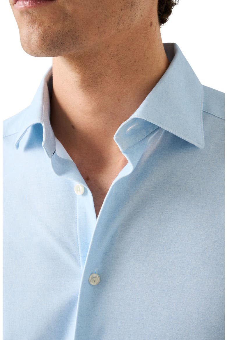 Slim Fit Solid 4Flex Dress Shirt, Alternate, color, LIGHT BLUE