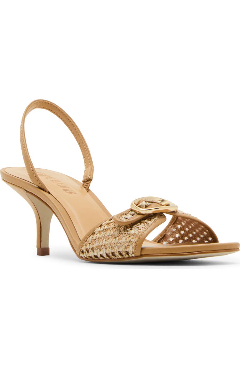 Steve Madden Henrietta Slingback Sandal, Main, color, Raffia
