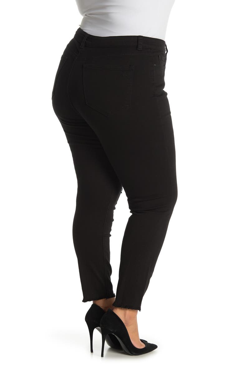 Farrow High Rise Ankle Cut Skinny Jeans, Alternate, color, KODIAK